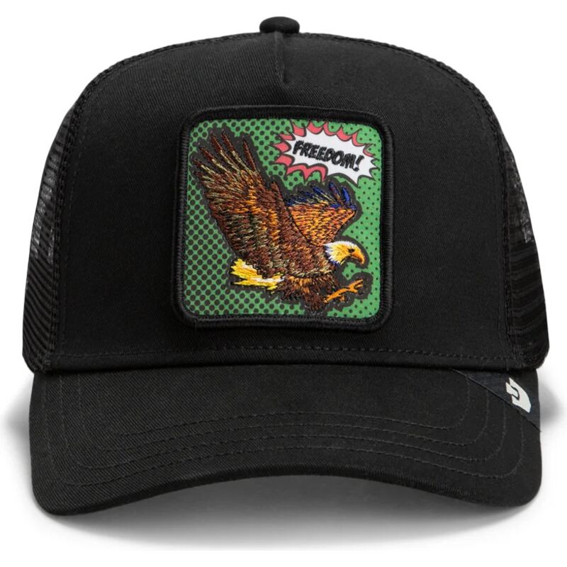 siltovka-zaoblena-cierna-snapback-freedom-eagle-pop-art-strikes-back-the-farm-goorin-bros