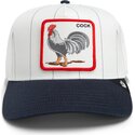 siltovka-zaoblena-siva-snapback-pinstripe-rooster-cock-playmakers-the-farm-goorin-bros