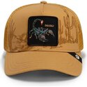 siltovka-zaoblena-hneda-snapback-scorpion-badlands-deadly-the-farm-goorin-bros