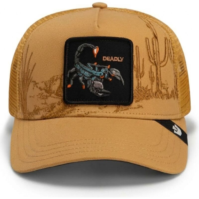 siltovka-zaoblena-hneda-snapback-scorpion-badlands-deadly-the-farm-goorin-bros