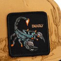 siltovka-zaoblena-hneda-snapback-scorpion-badlands-deadly-the-farm-goorin-bros