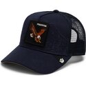 siltovka-zaoblena-tmavomodra-snapback-eagle-badlands-freedom-the-farm-goorin-bros