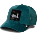 siltovka-zaoblena-zelena-snapback-velour-lover-the-farm-goorin-bros