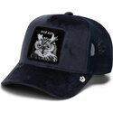 siltovka-zaoblena-tmavomodra-snapback-velour-wise-ass-the-farm-goorin-bros