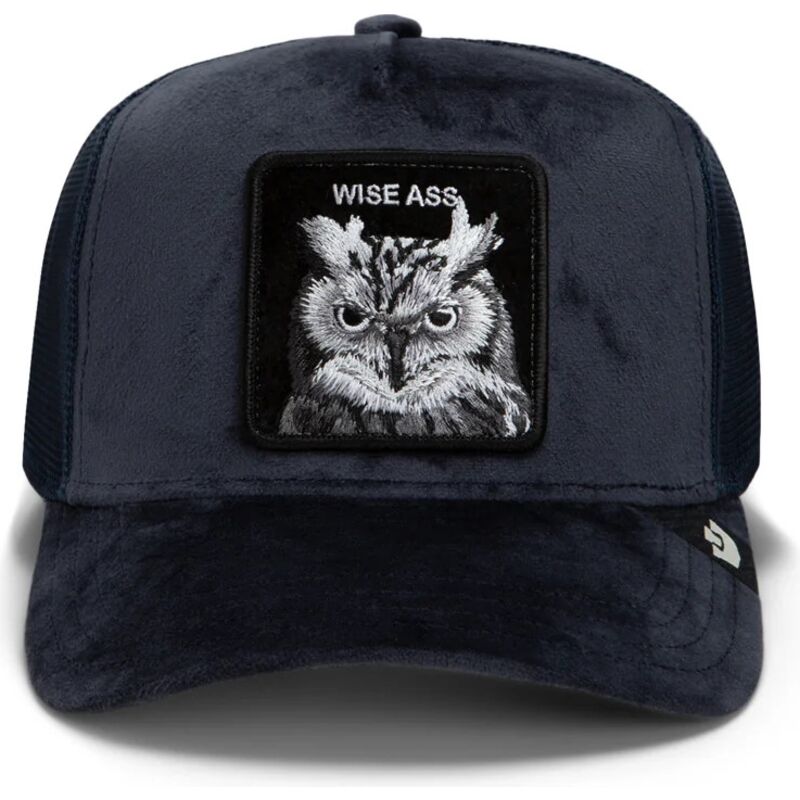 siltovka-zaoblena-tmavomodra-snapback-velour-wise-ass-the-farm-goorin-bros
