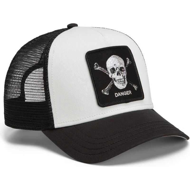 siltovka-zaoblena-cierna-snapback-danger-skull-and-crossbones-original-recipe-the-farm-goorin-bros