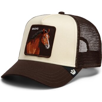 Šiltovka zaoblená hnedá snapback Gaucho Original Recipe The Farm Goorin Bros.