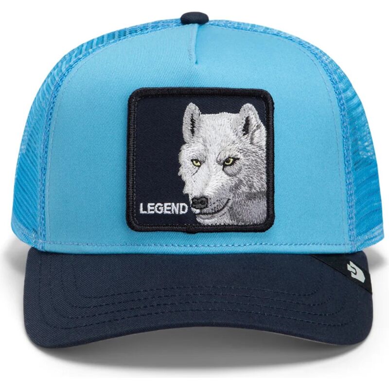 siltovka-zaoblena-modra-snapback-legend-wolf-original-recipe-the-farm-goorin-bros