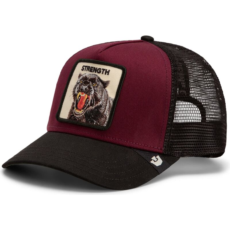 siltovka-zaoblena-cervena-snapback-strength-panther-original-recipe-the-farm-goorin-bros siltovka-zaoblena-cervena-snapback-strength-panther-original-recipe-the-farm-goorin-bros
