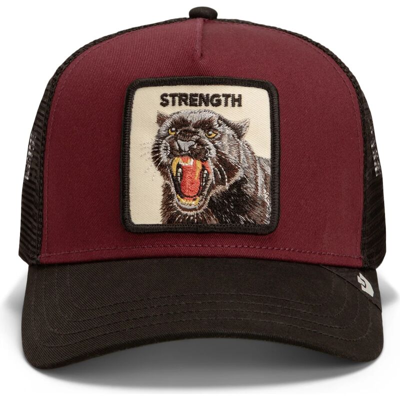 siltovka-zaoblena-cervena-snapback-strength-panther-original-recipe-the-farm-goorin-bros siltovka-zaoblena-cervena-snapback-strength-panther-original-recipe-the-farm-goorin-bros
