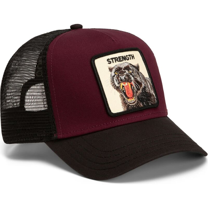 siltovka-zaoblena-cervena-snapback-strength-panther-original-recipe-the-farm-goorin-bros siltovka-zaoblena-cervena-snapback-strength-panther-original-recipe-the-farm-goorin-bros