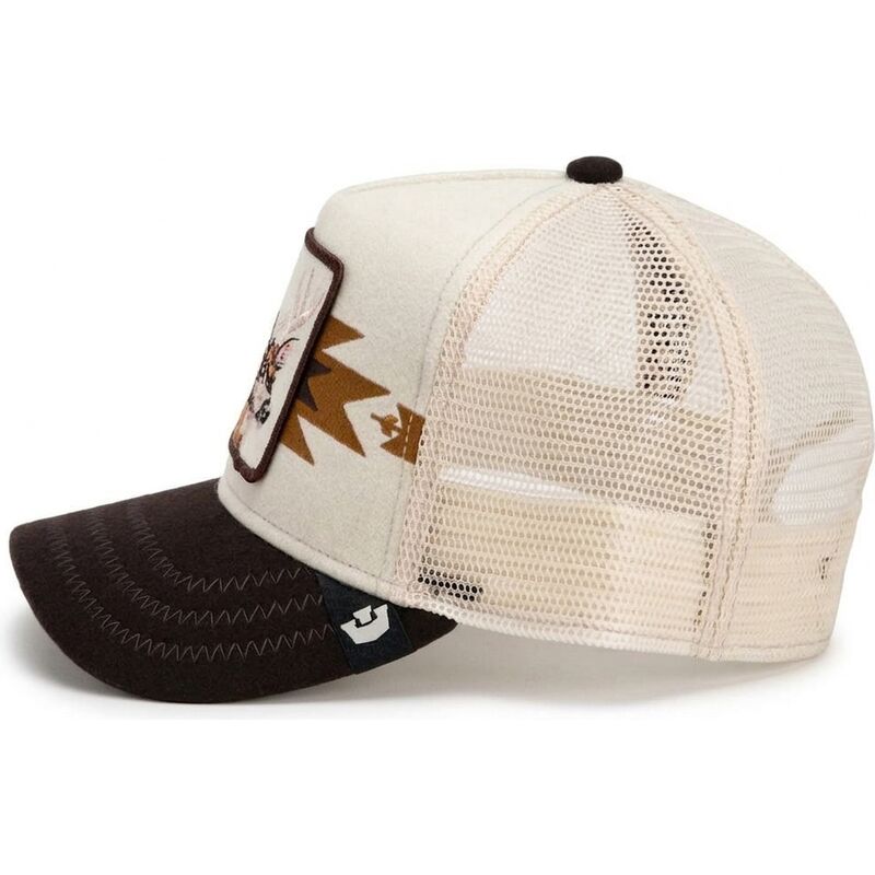 siltovka-zaoblena-krem-snapback-canyon-bae-trailblazer-the-farm-goorin-bros