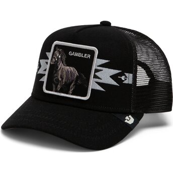 Šiltovka zaoblená čierna snapback Canyon Gambler Trailblazer The Farm Goorin Bros.