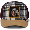 siltovka-zaoblena-viacfarebna-snapback-brit-panther-check-mate-pissed-the-farm-goorin-bros