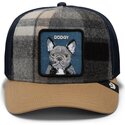 siltovka-zaoblena-viacfarebna-snapback-brit-frenchie-check-mate-dodgy-the-farm-goorin-bros