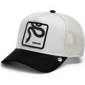 siltovka-zaoblena-biely-snapback-digital-vicious-split-decision-the-farm-goorin-bros