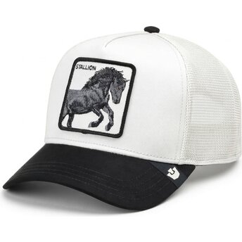 Šiltovka zaoblená biely snapback Digital Stallion Split Decision The Farm Goorin Bros.