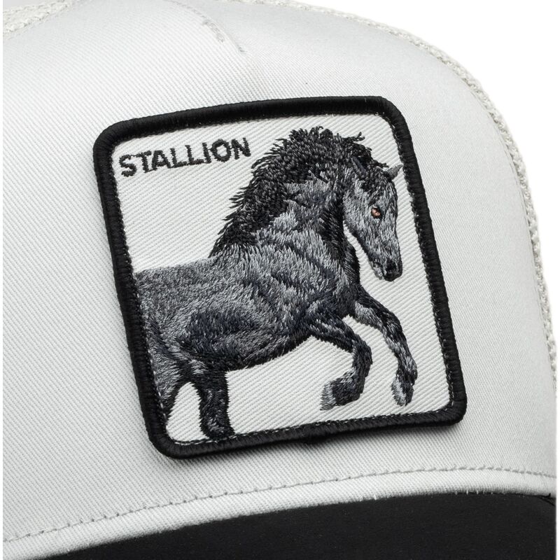 siltovka-zaoblena-biely-snapback-digital-stallion-split-decision-the-farm-goorin-bros