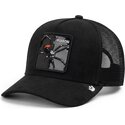 siltovka-zaoblena-cierna-snapback-black-out-spider-blackened-metallic-poison-the-farm-goorin-bros