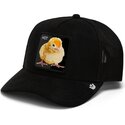 siltovka-zaoblena-cierna-snapback-black-out-chick-blackened-metallic-hot-the-farm-goorin-bros