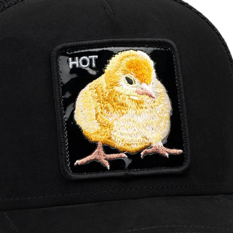 siltovka-zaoblena-cierna-snapback-black-out-chick-blackened-metallic-hot-the-farm-goorin-bros