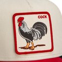 siltovka-zaoblena-cervena-snapback-the-suede-rooster-microsuede-cock-the-farm-goorin-bros