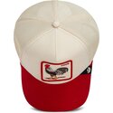 siltovka-zaoblena-cervena-snapback-the-suede-rooster-microsuede-cock-the-farm-goorin-bros
