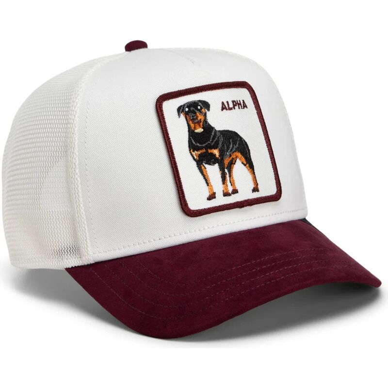 siltovka-zaoblena-biely-snapback-suede-alpha-microsuede-the-farm-goorin-bros