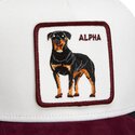 siltovka-zaoblena-biely-snapback-suede-alpha-microsuede-the-farm-goorin-bros