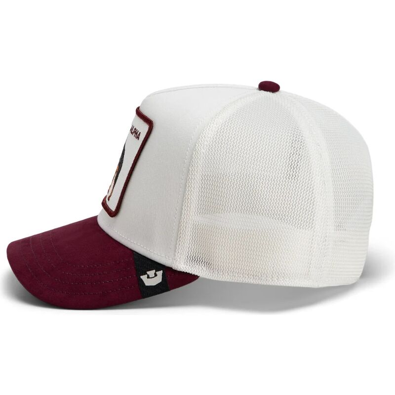 siltovka-zaoblena-biely-snapback-suede-alpha-microsuede-the-farm-goorin-bros