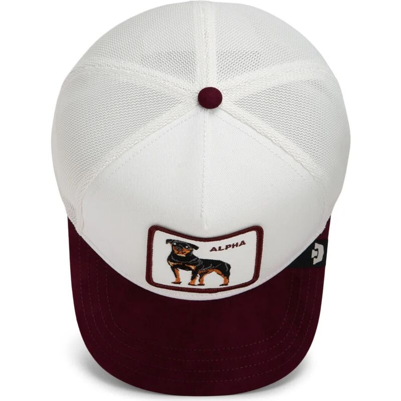 siltovka-zaoblena-biely-snapback-suede-alpha-microsuede-the-farm-goorin-bros