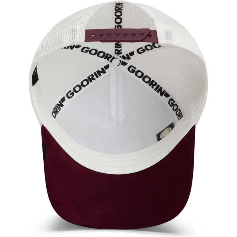 siltovka-zaoblena-biely-snapback-suede-alpha-microsuede-the-farm-goorin-bros