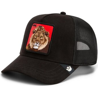 Šiltovka zaoblená čierna snapback Re Leone Rosso Microsuede King The Farm Goorin Bros.