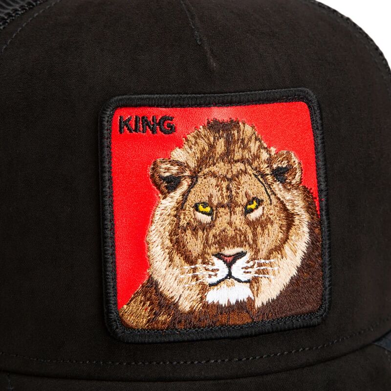 siltovka-zaoblena-cierna-snapback-re-leone-rosso-microsuede-king-the-farm-goorin-bros