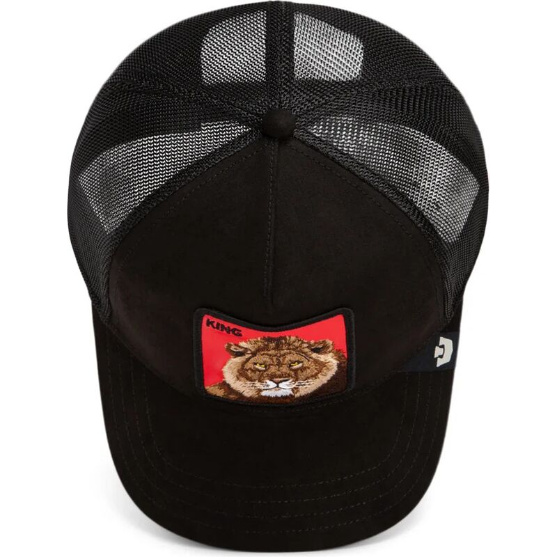 siltovka-zaoblena-cierna-snapback-re-leone-rosso-microsuede-king-the-farm-goorin-bros