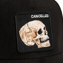 siltovka-zaoblena-cierna-snapback-suede-cancelled-skull-microsuede-the-farm-goorin-bros