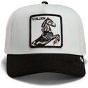 siltovka-zaoblena-siva-snapback-suede-stallion-microsuede-the-farm-goorin-bros