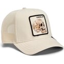 siltovka-zaoblena-bezova-snapback-suede-cancelled-skull-microsuede-the-farm-goorin-bros