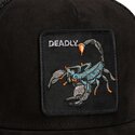 siltovka-zaoblena-cierna-snapback-suede-scorpion-microsuede-the-farm-goorin-bros