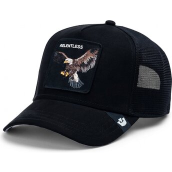 Šiltovka zaoblená čierna snapback Suede Relentless Eagle...