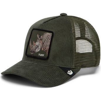 Šiltovka zaoblená zelená snapback Corduroy Tuff Ridgeline The Farm Goorin Bros.
