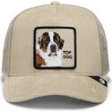siltovka-zaoblena-bezova-snapback-corduroy-top-dog-ridgeline-the-farm-goorin-bros