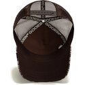 siltovka-zaoblena-hneda-snapback-engraved-dog-camo-glitch-the-farm-goorin-bros