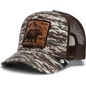 siltovka-zaoblena-kamuflaz-snapback-engraved-bear-camo-glitch-the-farm-goorin-bros