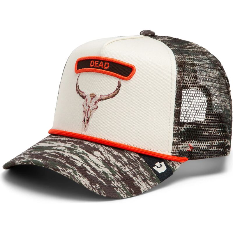 siltovka-zaoblena-kamuflaz-snapback-rocker-dead-camo-glitch-skull-the-farm-goorin-bros