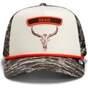 siltovka-zaoblena-kamuflaz-snapback-rocker-dead-camo-glitch-skull-the-farm-goorin-bros