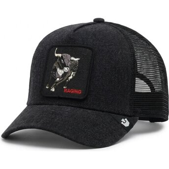 Šiltovka zaoblená čierna snapback Raging Denim After Dark The Farm Goorin Bros.