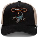 siltovka-zaoblena-cierna-snapback-wanted-rocker-denim-after-dark-the-farm-goorin-bros