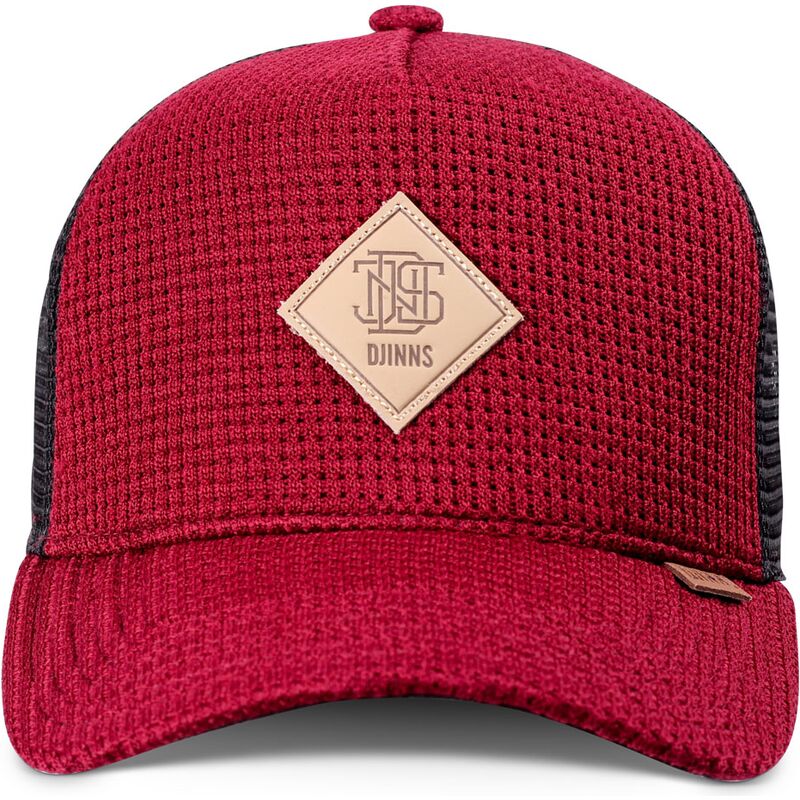 siltovka-zaoblena-cervena-snapback-hft-knitted-fab-djinns