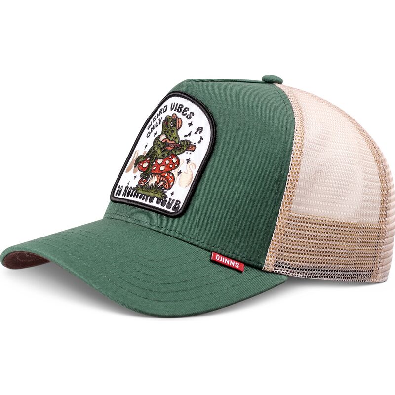 siltovka-zaoblena-zelena-snapback-hft-do-nothing-club-weird-vibes-frog-djinns